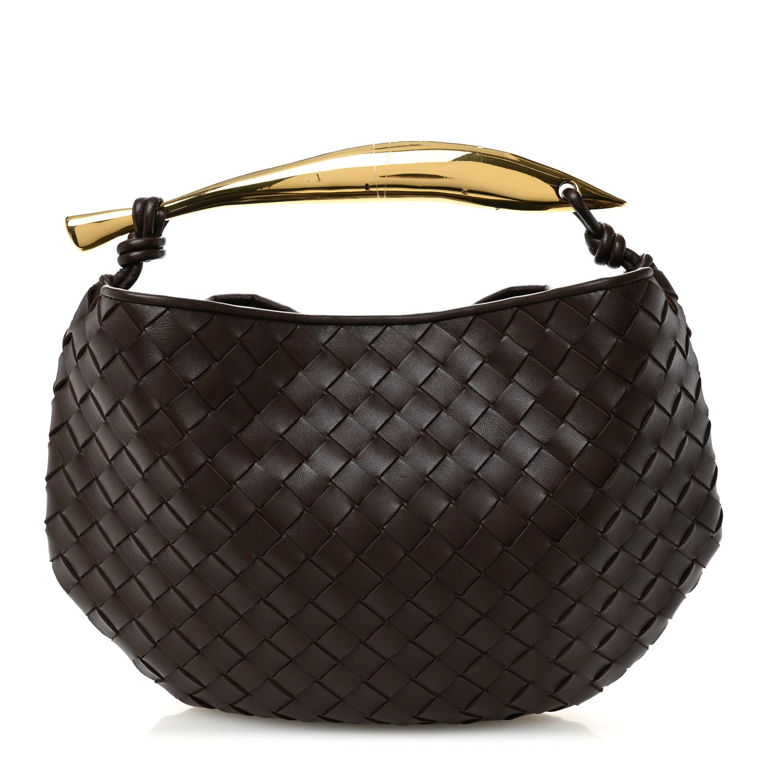 Nappa Intrecciato Sardine Bag Bitter Chocolate