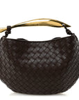 Nappa Intrecciato Sardine Bag Bitter Chocolate