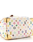 Monogram Multicolor Speedy 30 White