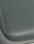 Shiny Calfskin Teen Triomphe Petrol
