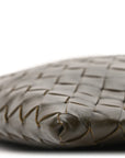 Calfskin Intrecciato Mini Hop Khaki