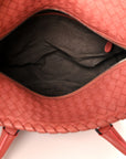 Nappa Intrecciato Brick Tote Pompei