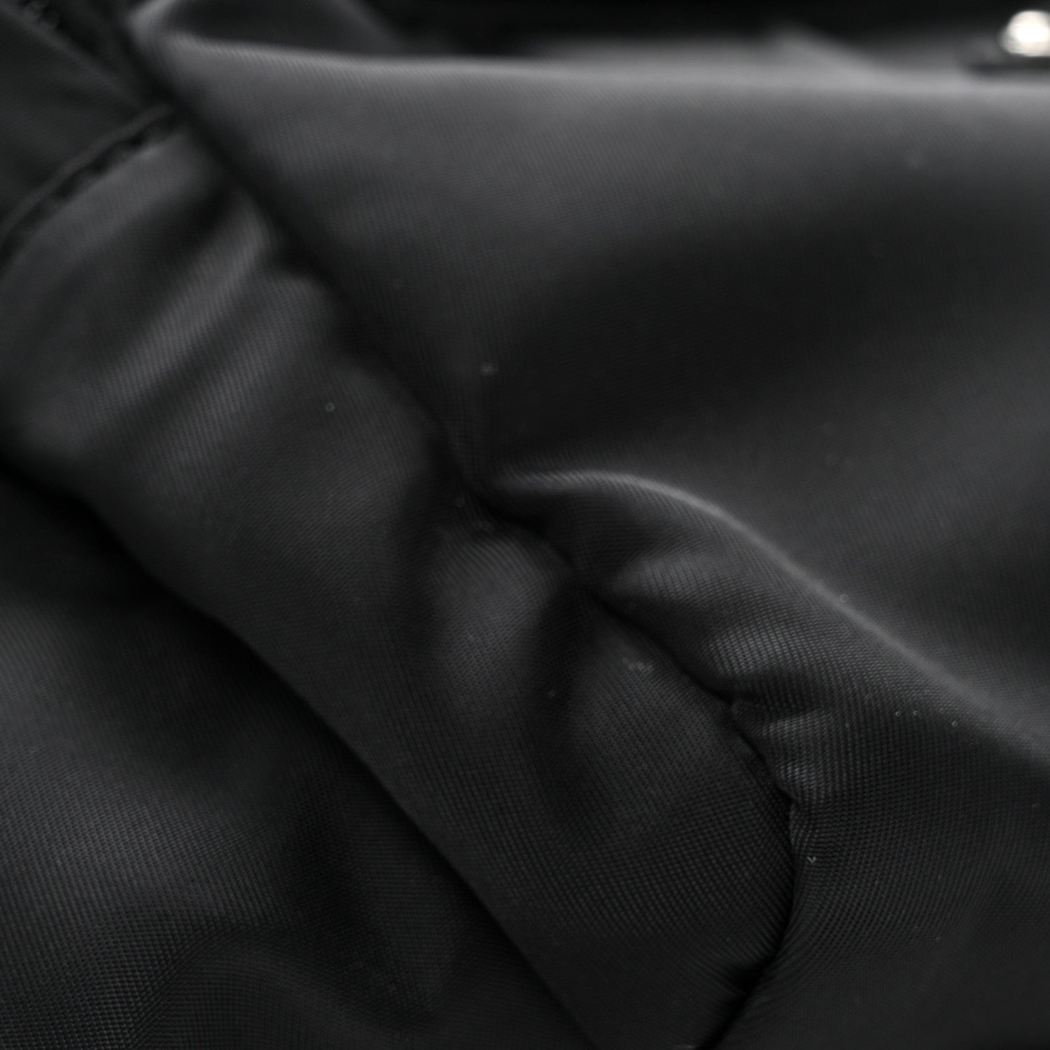Tessuto Nylon Montagna Belt Bag Black