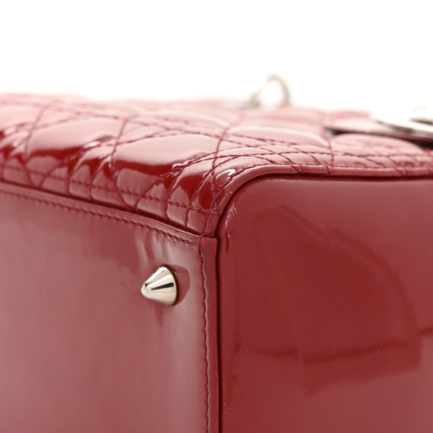 Patent Cannage Medium Lady D1OR Red