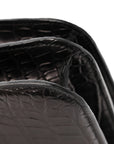 Matte Alligator Constance 18 Black