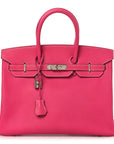 Epsom Candy Birkin 35 Rose Tyrien Tosca