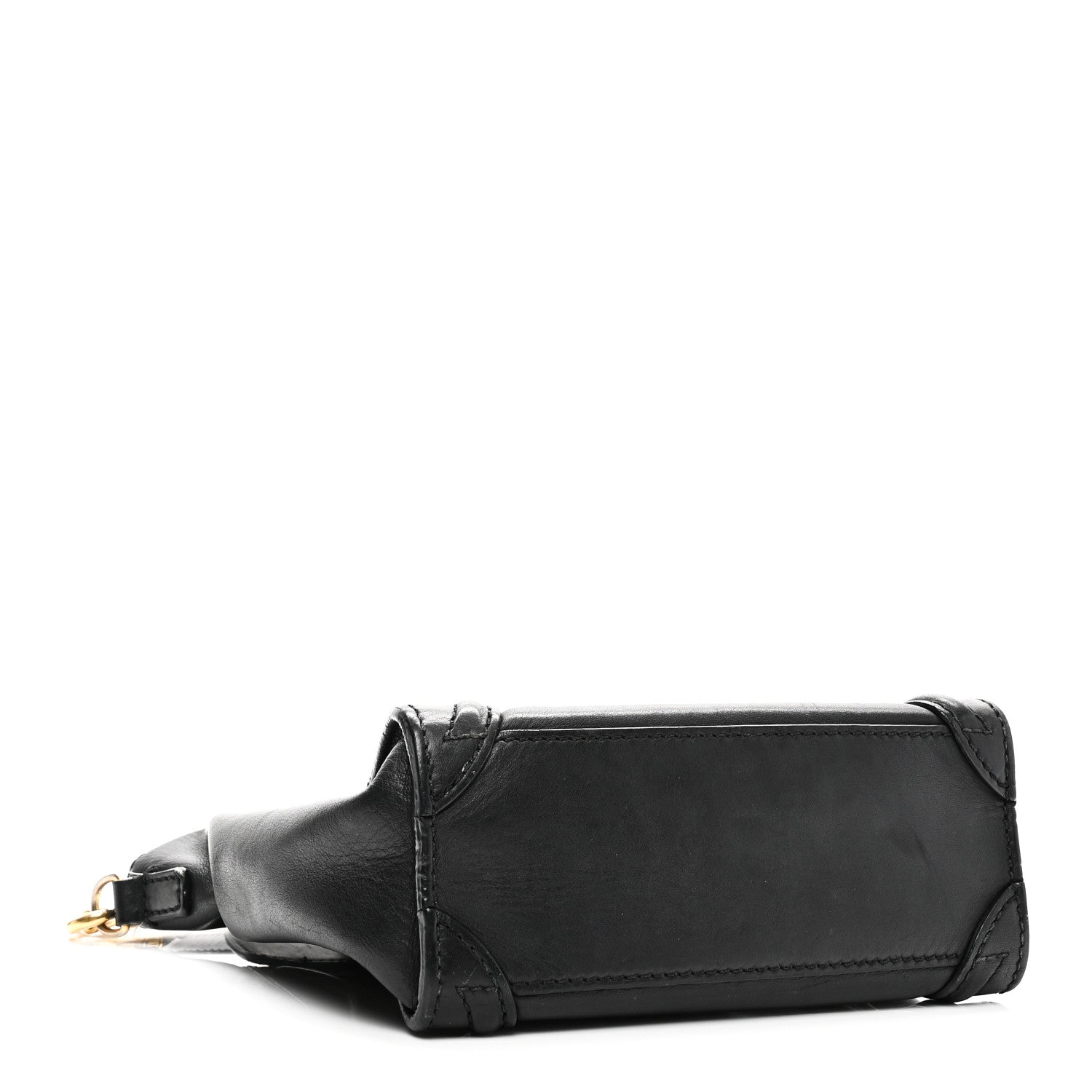 Smooth Calfskin Nano Luggage Black
