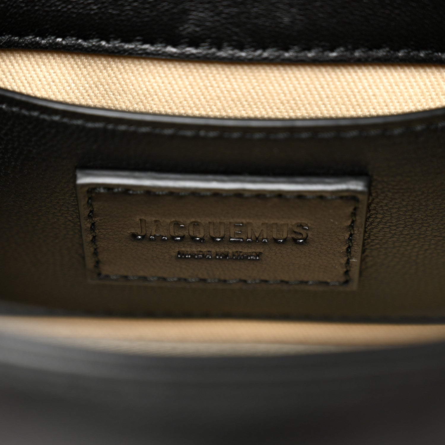 Padded Lambskin Le Petit Bambimou Black