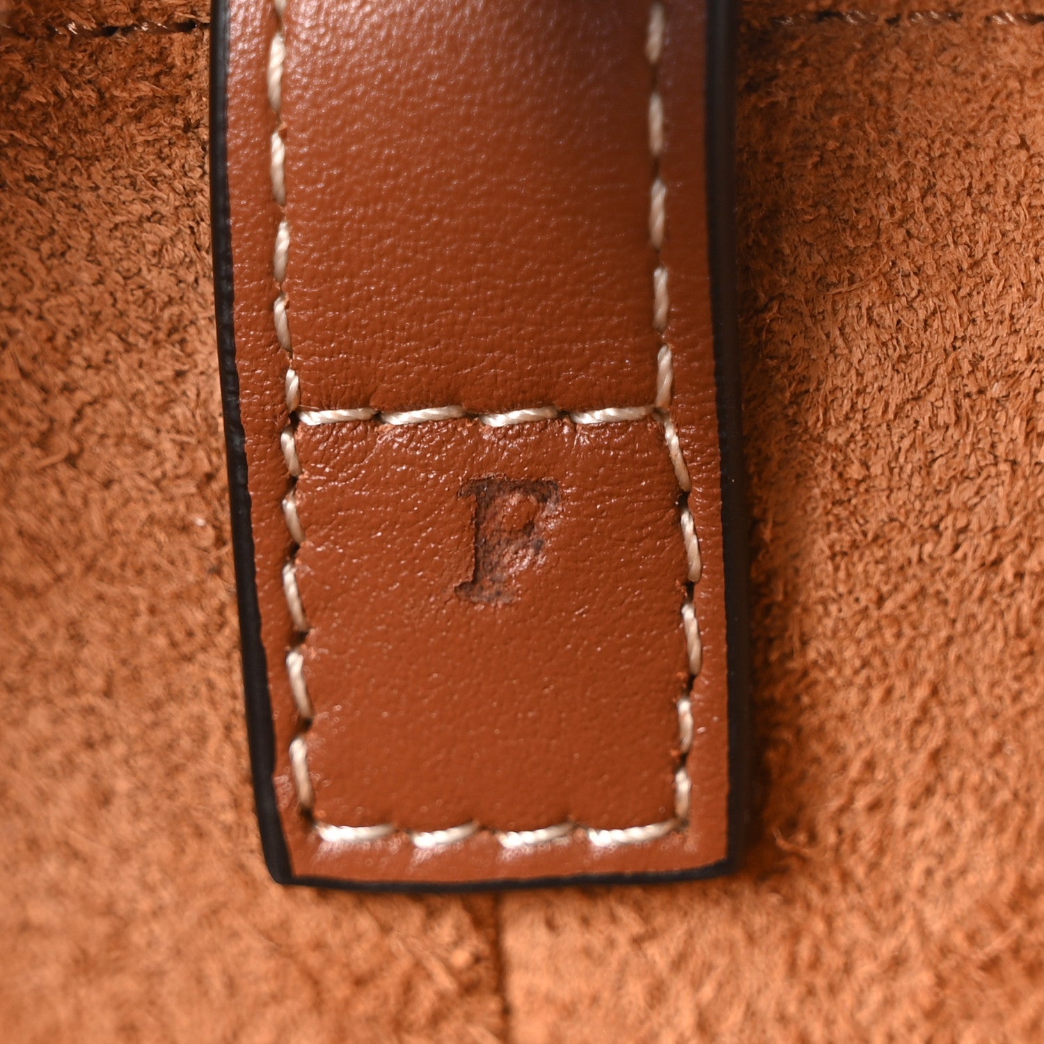 Smooth Calfskin Medium Cuir Triomphe Box Tan