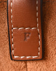 Smooth Calfskin Medium Cuir Triomphe Box Tan