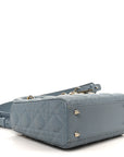 Lambskin Cannage Small My ABCD1OR Lady D1OR Cloud Blue