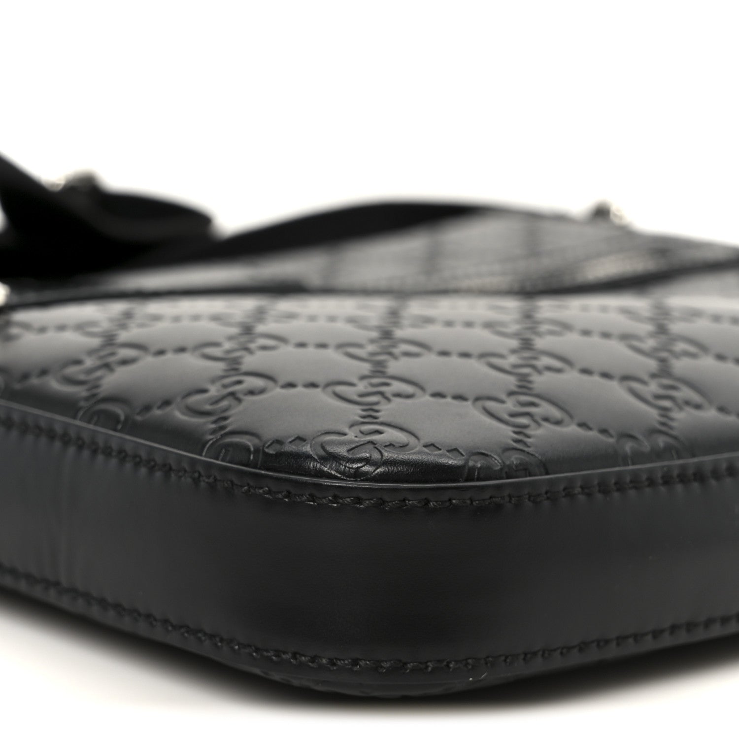 GCCIssima Signature Small Messenger Bag Black