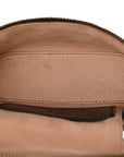 Calfskin Matelasse Chevron Mini GG Marmont Top Handle Bag Black