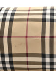 Nova Check Barrel Bag Black