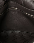 Grained Calfskin Intreccio Large Diago Crossbody Bag Fondant