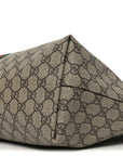 GG Supreme Monogram Medium Ophidia Shopping Tote Brown