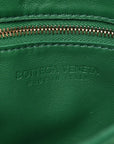 Lambskin Maxi Intrecciato Cassette Crossbody Bag Racing Green