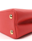 LV X TM Taurillon Cerises Capucines BB Rouge
