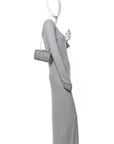 Glitter Celeste Clutch Silver
