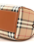 Vintage Check Mini Bowling Bag Briar Brown