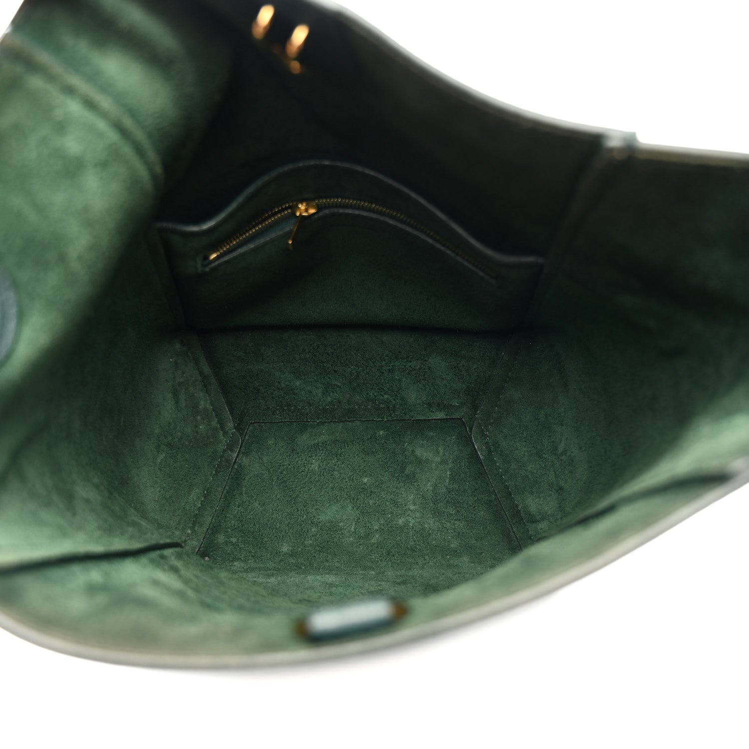 Soft Grained Calfskin Small Sangle Bucket Bag Amazone