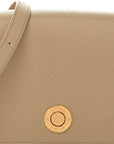 Grainy Calfskin Vintage Check Hampshire Crossbody Beige