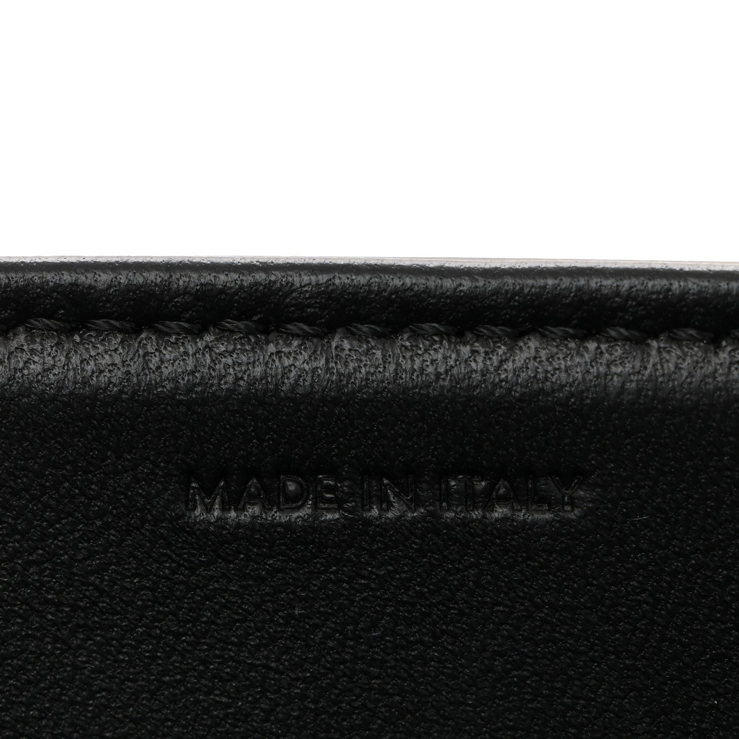 Shiny Calfskin Medium Triomphe Black