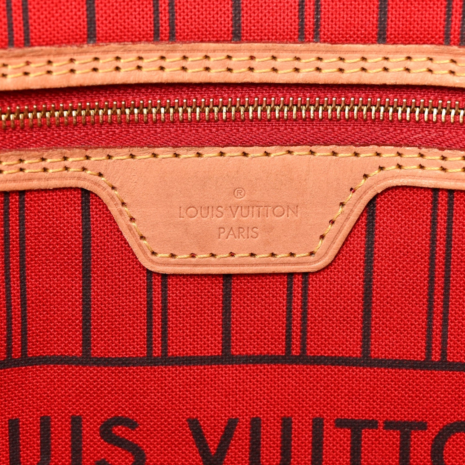 Monogram Neo Neverfull MM Cherry