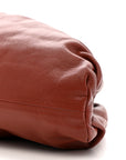 Smooth Butter Calf The Pouch Oversized Clutch Bordeaux