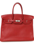 Togo Birkin 35 Rouge Vif