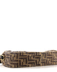 Vitello King Beaded Zucca Baguette Mogano Panna Ebano