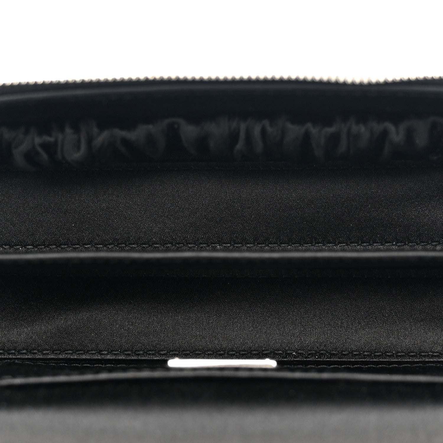 Satin Crystal Pave Medium Sicily Tubes Black