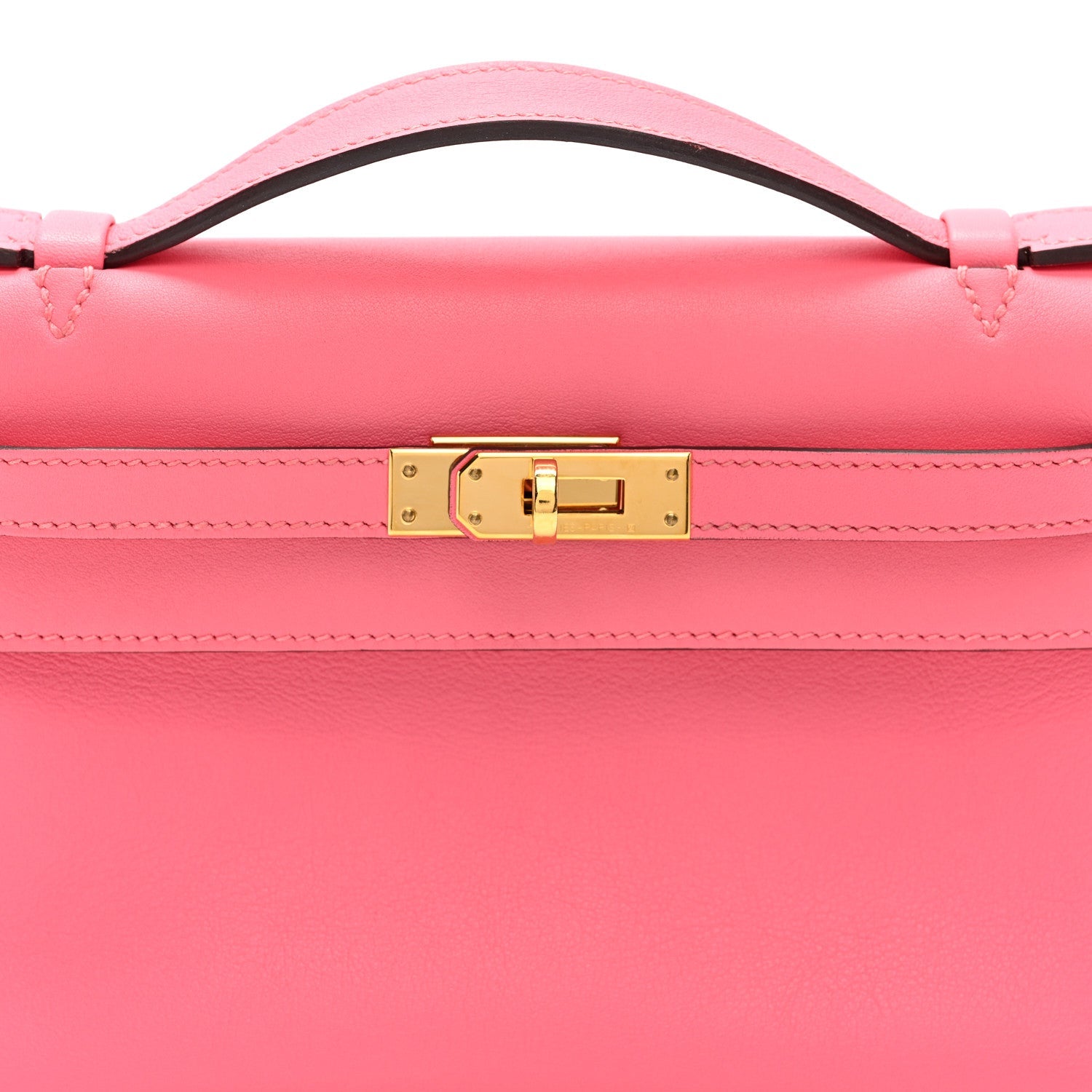Swift Kelly Pochette Clutch Rose Azalee