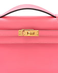 Swift Kelly Pochette Clutch Rose Azalee