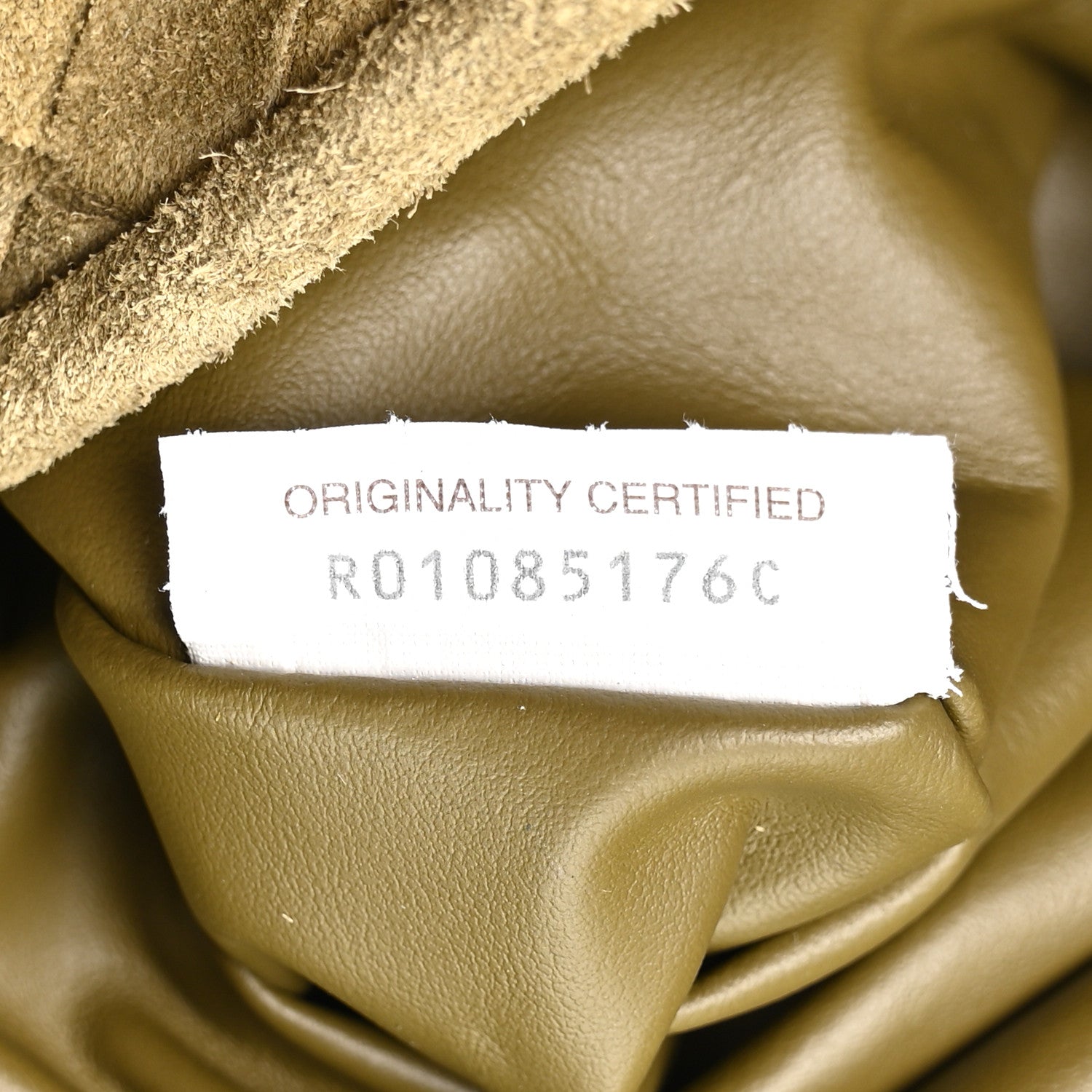 Suede Intrecciato Large Hop Mud