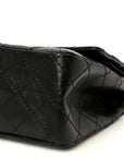 Aged Calfskin Quilted 2.55 Reissue 225 Flap Black