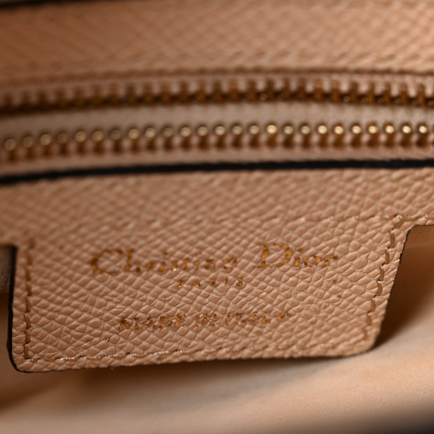 Grained Calfskin Saddle Bag Fard