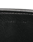 Shiny Calfskin Triomphe Shoulder Bag Black