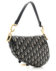 Oblique Saddle Bag Blue