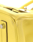 Epsom Birkin 35 Lime