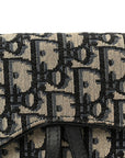 Oblique Saddle Belt Bag Blue