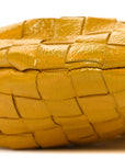 Textured Deerskin Intrecciato Candy Jodie Yellow