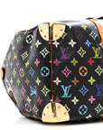 Monogram Multicolor Keepall 45 Black
