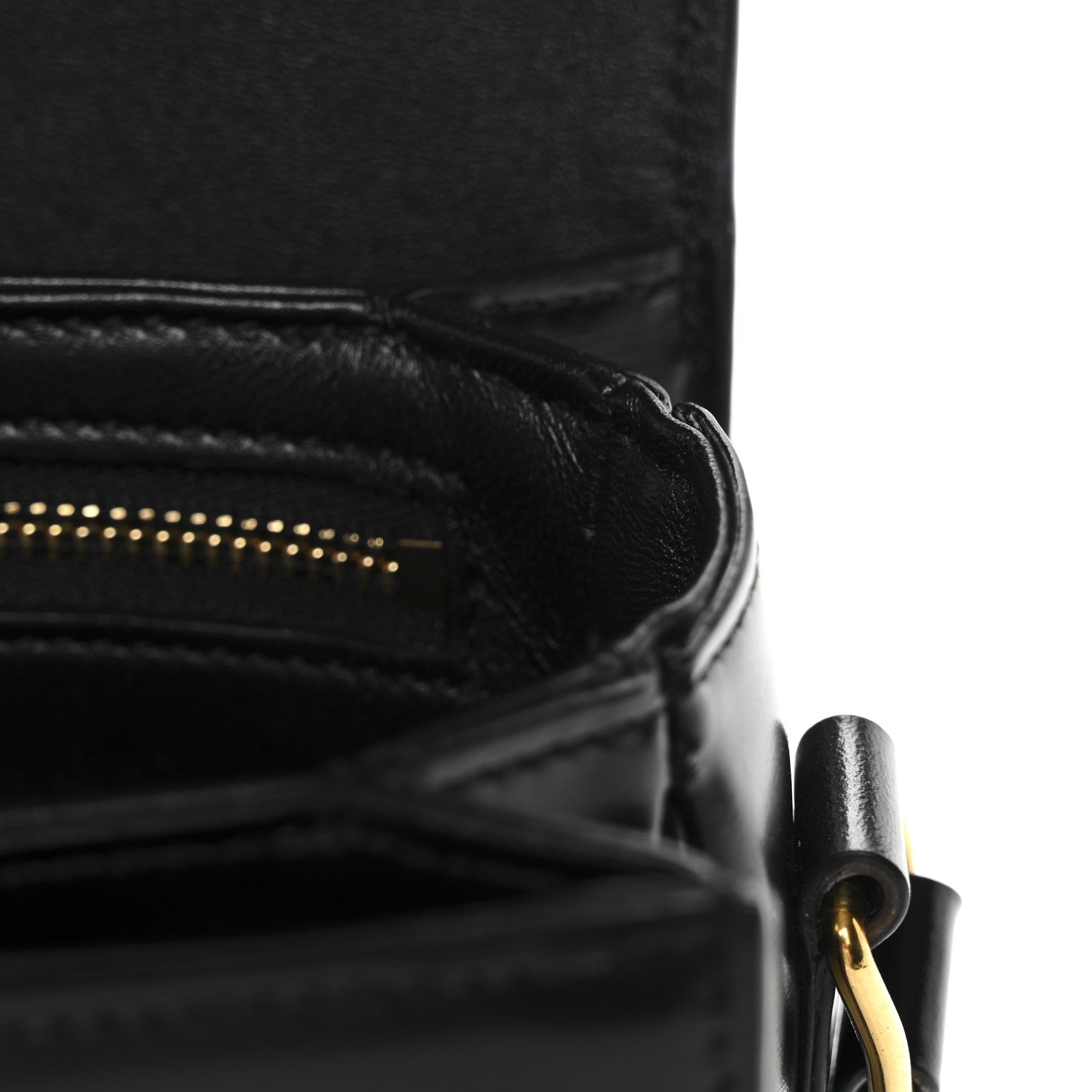 Shiny Calfskin Teen Triomphe Black