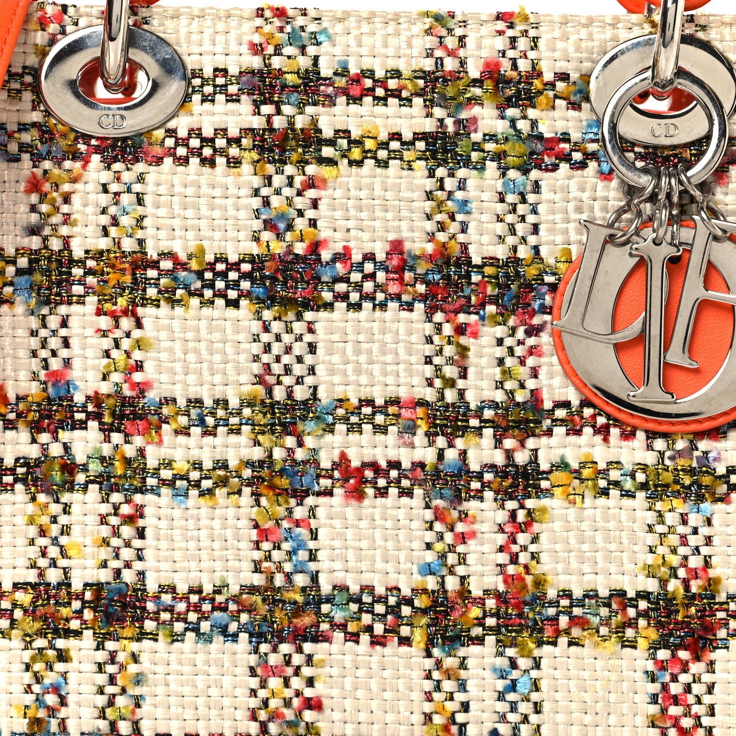 Tweed Medium Lady D1OR  Orange Multicolor
