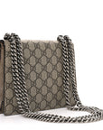 GG Supreme Monogram Mini Dionysus Shoulder Bag Taupe
