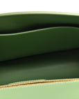 Smooth Calfskin 30 Montaigne Flap Bag Mint Green