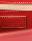 Glazed Calfskin Le Grand Bambino Red