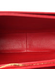 Shiny Calfskin Teen Triomphe Red