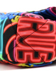 Fabric Printed Medium CHNL 19 Flap Black Multicolor